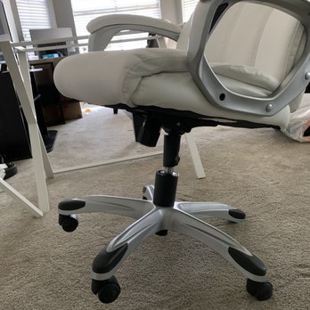 We Got Moves - Chair won't even stand upright with the missing wheel - Movers Near Me - Phoenix, Arizona We Got Moves - Chair won't even stand upright with the missing wheel - Movers Near Me - Phoenix, Arizona