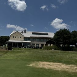 Cedar Crest Golf Course - Clubhouse view from 18th hole