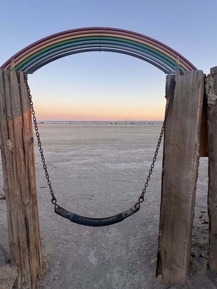 Bombay Beach Ruins Logo