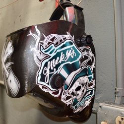 Institute of Medical and Business Careers - Welding Mask at IMBC Erie