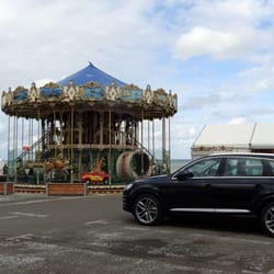 La plage de mers - Niet te dure parkeerplaats met draaimolen aan strand