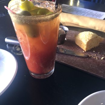 Moe Joe's - Bloody Mary and corn bread - Cajun/Creole Near Me - Plainfield, Illinois Moe Joe's - Bloody Mary and corn bread - Cajun/Creole Near Me - Plainfield, Illinois