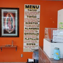 Valerie's Taqueria - Menu