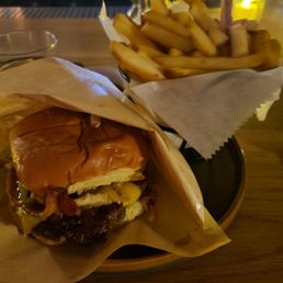 Single Rodeo and fries Single Rodeo and fries
