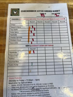Menu photo 2 Chicken Box Vancouver, BC
