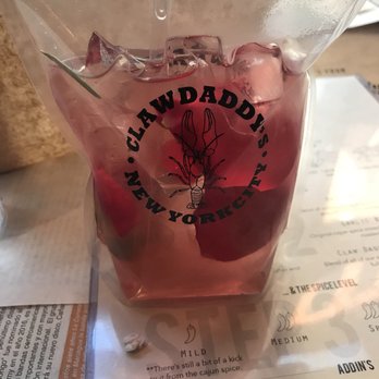 Claw Daddy's - Yours Truly Capri Sun-very pretty with flower petals inside - Cajun/Creole Near Me - New York, New York Claw Daddy's - Yours Truly Capri Sun-very pretty with flower petals inside - Cajun/Creole Near Me - New York, New York