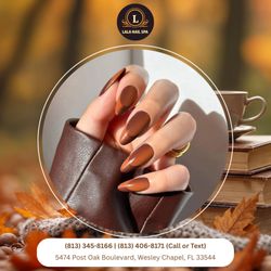 Lala Nail Spa - Pumpkin spice and pampering time. That's what fall is all about. Come visit us today!