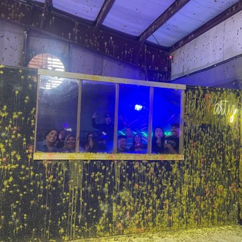 Paintwarz - A small area inside the range where people who have been "out" wait for the next game. Or for people to watch the game - Paintball Near Me - Socorro, Texas Paintwarz - A small area inside the range where people who have been "out" wait for the next game. Or for people to watch the game - Paintball Near Me - Socorro, Texas