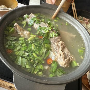 Nok’s Kitchen - Pork Tom Saap (Sour Soup) - Laotian Near Me - Westminster, California Nok’s Kitchen - Pork Tom Saap (Sour Soup) - Laotian Near Me - Westminster, California