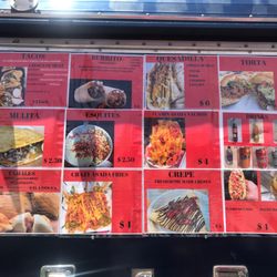 Flamin Taco - Menu