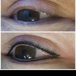 Permanent Makeup By Patti Hutchings - Top and bottom liner