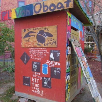 Kingston Library - Weird thing outside - Libraries Near Me - Kingston, New York