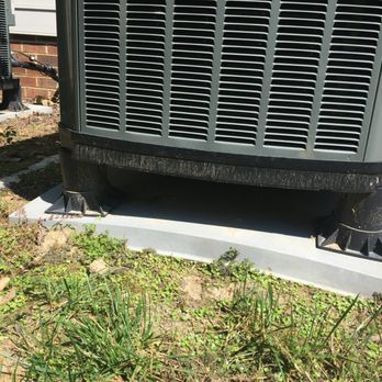 James River Air Conditioning - Thanks james river! Thank you for charging a premium and doing the worst possible. How is my unit suppose to be level at this rate? - Heating & Air Conditioning/HVAC Near Me - Richmond, Virginia James River Air Conditioning - Thanks james river! Thank you for charging a premium and doing the worst possible. How is my unit suppose to be level at this rate? - Heating & Air Conditioning/HVAC Near Me - Richmond, Virginia