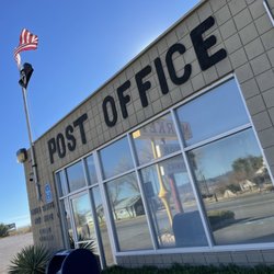Shoshone Post Office - Public restrooms on SW side of building.