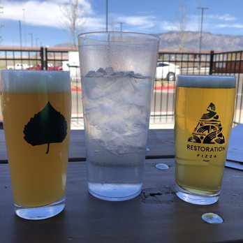 Restoration Pizza - Patio facing northeast - Pizza Near Me - Albuquerque, New Mexico