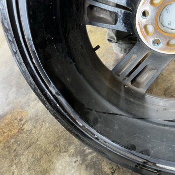 Wheel Fix It - The rim was fixed, and the tire (to my surprise) was salvaged. - Tires Near Me - Huntsville, Alabama Wheel Fix It - The rim was fixed, and the tire (to my surprise) was salvaged. - Tires Near Me - Huntsville, Alabama