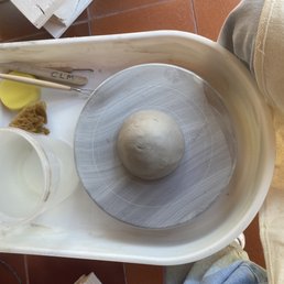 The wheel and clay The wheel and clay