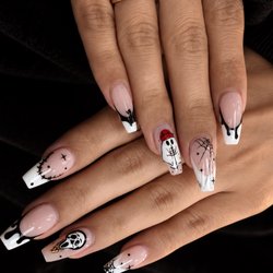 Pure Nails Spa - Spooky season, but make it chic.Pure Nails Spa Pasadena