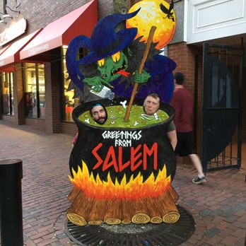 Flying Monkey - Come pose in our cooking witch cutout. Do you smell something funny...? - Women's Clothing Near Me - Salem, Massachusetts