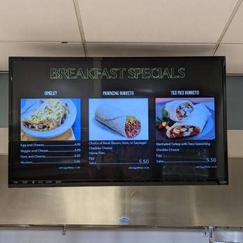 Woodland Cafe - breakfast specials on a large screen - Cafes Near Me - Herndon, Virginia Woodland Cafe - breakfast specials on a large screen - Cafes Near Me - Herndon, Virginia