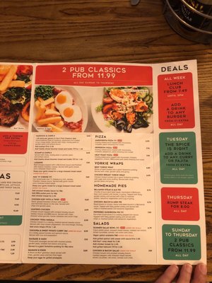 Menu photo 1 The Seven Kings Dunfermline, FIF Menu photo 1 The Seven Kings Dunfermline, FIF