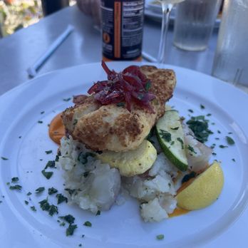 St Augustine Fish Camp - Pan seared Cod - Seafood Near Me - St Augustine, Florida