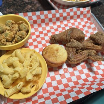 Sharon's Creole Kitchen - 3pc Sharon's Famous Fried Chicken. Not worth. Bland and disappointed. Look how thin and tiny the chicken is. This was $20..... - Cajun/Creole Near Me - Murrieta, California Sharon's Creole Kitchen - 3pc Sharon's Famous Fried Chicken. Not worth. Bland and disappointed. Look how thin and tiny the chicken is. This was $20..... - Cajun/Creole Near Me - Murrieta, California
