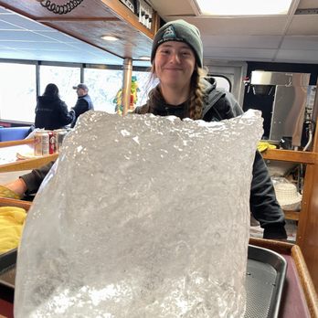 Allen Marine Tours - Glacier ice for our Glacierita - Tours Near Me