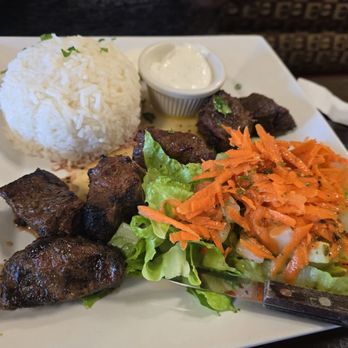 Cafe Terra Mediterranean Cuisine Englewood - Rib eye kebab - Mediterranean Near Me - Dayton, Ohio Cafe Terra Mediterranean Cuisine Englewood - Rib eye kebab - Mediterranean Near Me - Dayton, Ohio