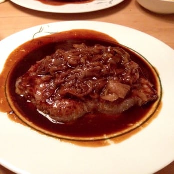Mutter Franzl - Zwiebelrostbraten mit vieeel Sauce und Zwiebeln - Swabian Near Me - Donzdorf, BW