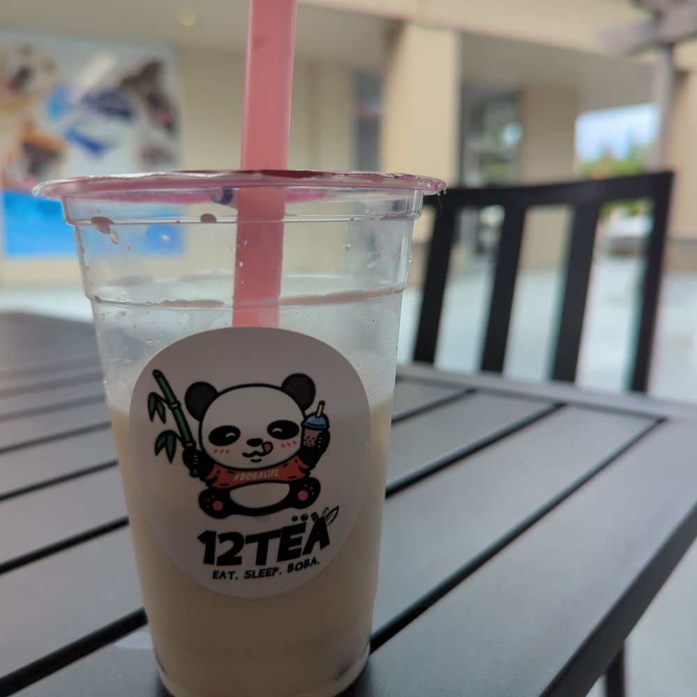 Jasmine Milk Tea w/ Boba Jasmine Milk Tea w/ Boba