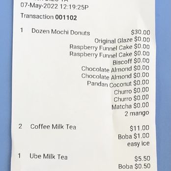 Mochinut - What I paid - Donuts Near Me - Loma Linda, California Mochinut - What I paid - Donuts Near Me - Loma Linda, California