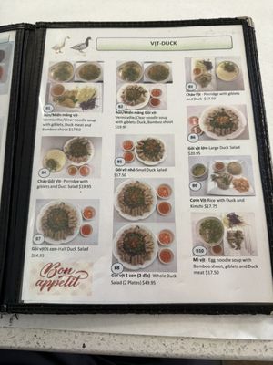 Menu photo 7 Vit Dong Que San Jose, CA Menu photo 7 Vit Dong Que San Jose, CA