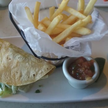 Anthony's Fish Grotto - The 1 fish taco plate, with a side of fries. - Seafood Near Me - La Mesa, California