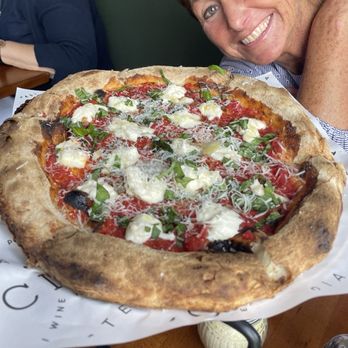 Osteria Amici - Margarita pizza - Wine Bars Near Me - Elkhart, Indiana