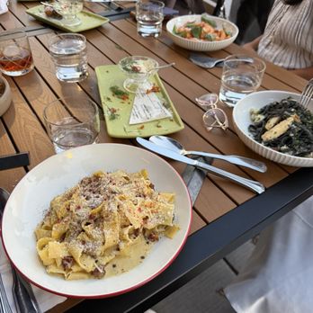 Willies Pasta Shop - Pappardelle carbonara - Italian Near Me - Reno, Nevada Willies Pasta Shop - Pappardelle carbonara - Italian Near Me - Reno, Nevada