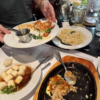 Chez Kenzo Bar & Grill - tofu // gyoza // omurice // alfredo pasta - Japanese Near Me - Honolulu, Hawaii