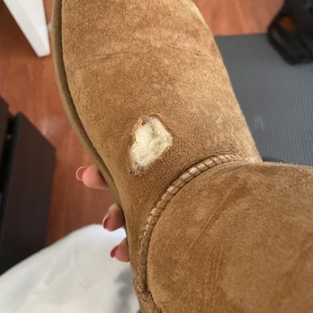 Young's Cleaners & Alterations - Hole in my ugg from dogs nail stepping on it - Sewing & Alterations Near Me - San Francisco, California