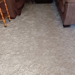 New carpeting