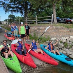 Fox River Canoe Adventures and Kayaks - Getting ready for a fun day on the river!