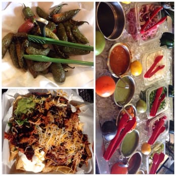 Los Tacos - The Super Nachos (bottom left) kept attracting folks asking what that glorious pile of yum was! - Tacos Near Me - Oceanside, California