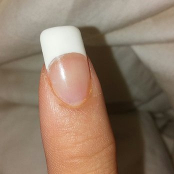 Soho Nails Spa - Cary - Not a clean line causehe just wanted to rid of me. - Nail Salons Near Me - Cary, North Carolina