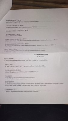 Menu photo 4 Doggy Style Colorado City, TX