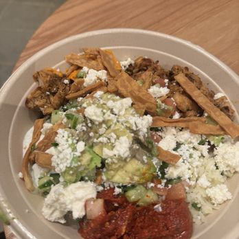 CAVA - Burnt pita crisps and rotten avocado - Mediterranean Near Me - Chelmsford, Massachusetts