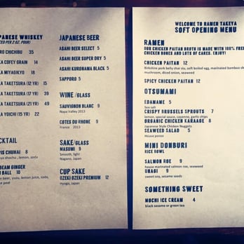 Ramen Wasabi - Soft opening menu - Ramen Near Me - Chicago, Illinois Ramen Wasabi - Soft opening menu - Ramen Near Me - Chicago, Illinois