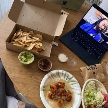 Loqui - Chips & Guacamole, spicy shrimp bowl - Tacos Near Me - Culver City, California Loqui - Chips & Guacamole, spicy shrimp bowl - Tacos Near Me - Culver City, California