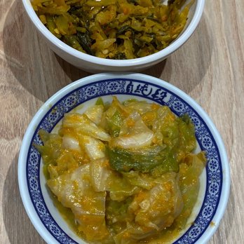 Duan’s Kitchen - Too: preserved veggies (free) Bottom: Golden Kimchi (B4) - Noodles Near Me - Cupertino, California Duan’s Kitchen - Too: preserved veggies (free) Bottom: Golden Kimchi (B4) - Noodles Near Me - Cupertino, California