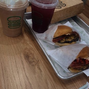 Shake Shack - Chocolate Shake X Pomegranate Sweet Basil Lemonade x Avocado Bacon Burger X SmokeShack Burger - Burgers Near Me - Oklahoma City, Oklahoma