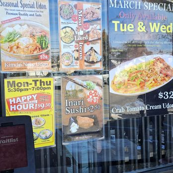 Meiji Seimen - Specials and happy hour. 3/22/2025 - Noodles Near Me - Costa Mesa, California