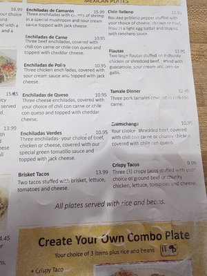 Menu photo 1 Los Jarros Restaurant Arlington, TX